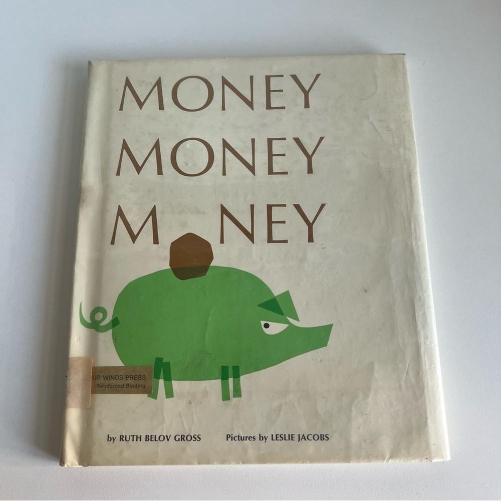 Vintage 1971 Money Money Money Children’s Book
